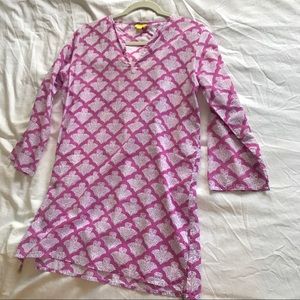 Roberta Roller Rabbit Magenta Tunic
